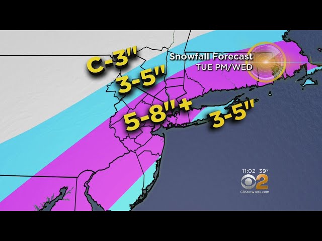 Winter Storm Watch Posted As Fourth Nor'easter Nears