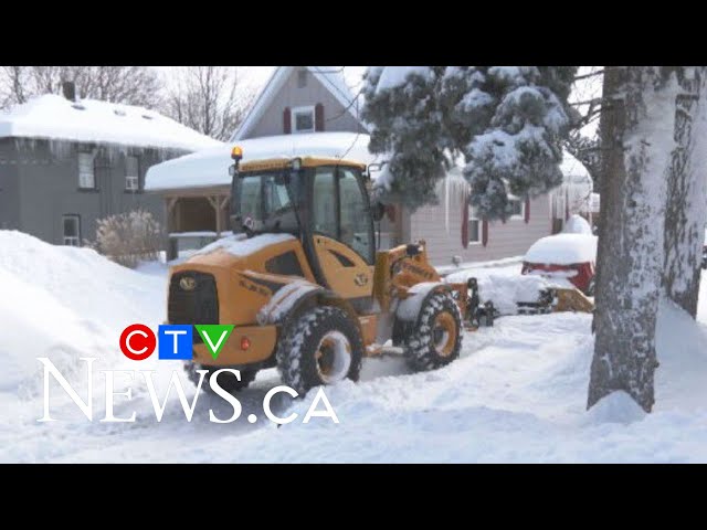 Simcoe County digs out after second major snowstorm in a week