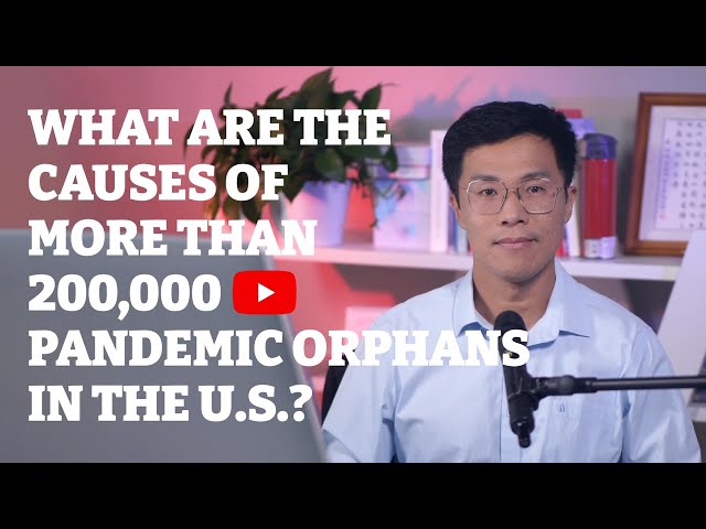 What are the causes of more than 200,000 pandemic orphans in the U.S.?