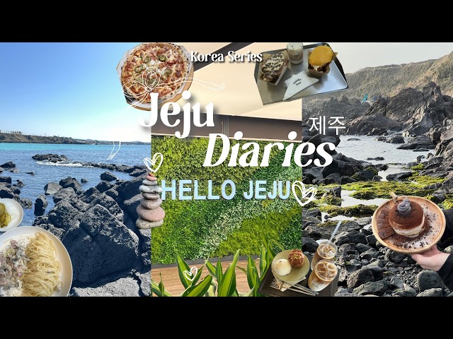 Korea Series | Jeju Diaries 제주 | first 48h in Jeju 🍊, aesthetics coffee hopping & hotel reveal