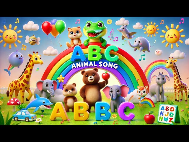 ABC Animal Song | Alphabet song | Learn ABC Alphabets for children | Nursery Rhymes | Kids song