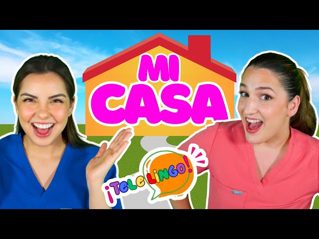 Mi Casa | Aprende Vocabulario de la Casa | TeleLingo | Spanish Learning Video for Babies & Toddlers