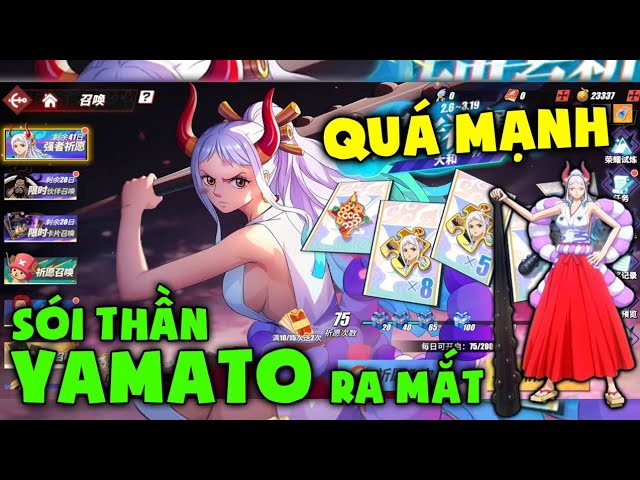 Review PVE và PVP Sói Thần YAMATO Nhân Vật Mạnh Toàn Diện Nhất Game - One Piece Fighting Path