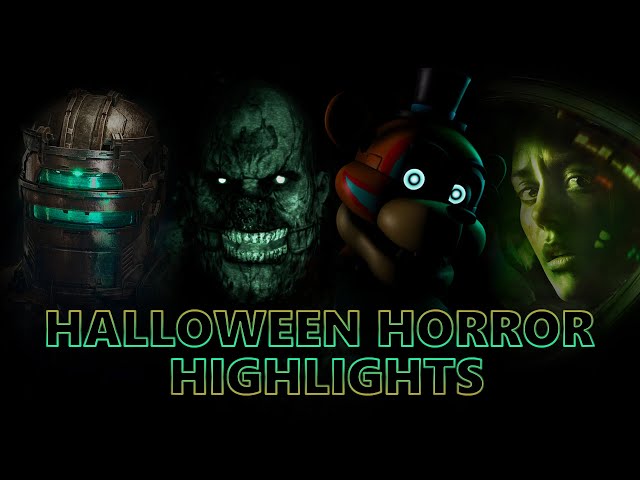 Favorite Scares Montage - Halloween Horror Month 2022/23 - Outlast, Freddy, Alien, Dead Space & More