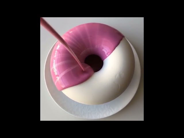 Most Satisfying Mirror Glaze Cake Decorating Compilation