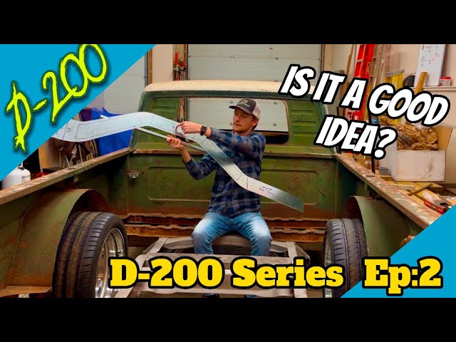 Building A Resto-Mod Frame From Scratch, D-200 Series Ep:2