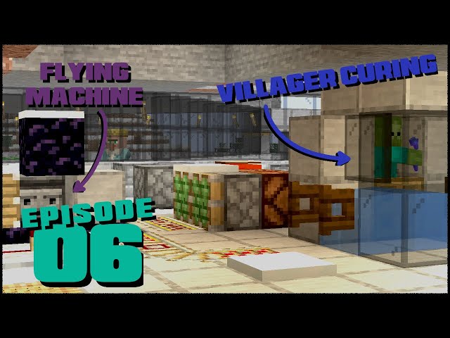 Villager Trading Hall Begins : Minecraft Survival Let's Play #6