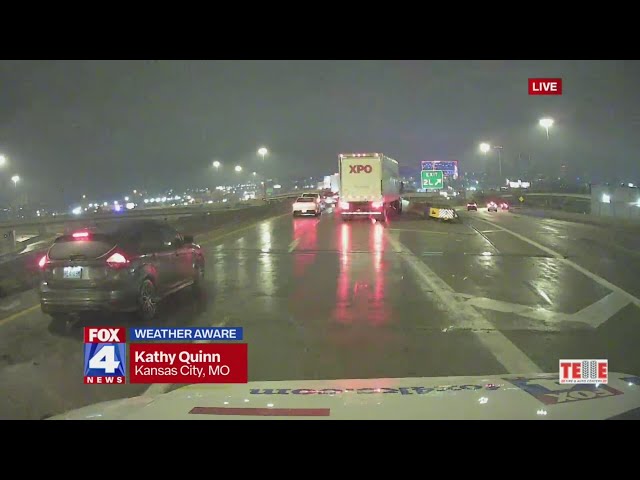 Traffic and road conditions across the Kansas City metro