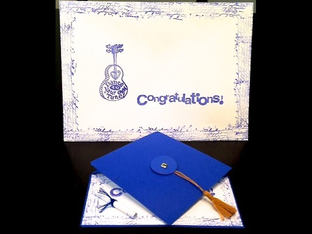 Easy Graduation card with pocket by Magdi