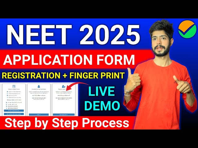 NEET 2025 Application Form Step by Step | How to Fill NEET Form 2025 | NEET 2025 Registration Form