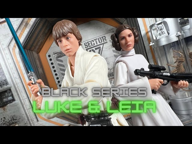 New and Improved Ep.4 Luke & Leia? 🤔 Star Wars Black Series Luke & Leia Review