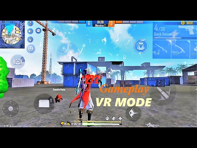 FREE FIRE IN VR mode Gameplay