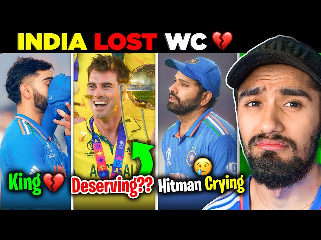 Bolne do.. Aaj Dil Tuta Hai 💔 : India lost World Cup Final | IND vs AUS