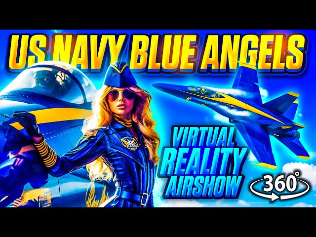 VR 360 Feel the Rush of Blue Angels Fighter Jets