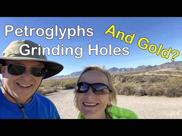 Petroglyphs and Grinding Holes Quartzsite Arizona