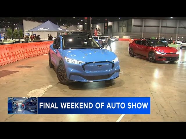 Chicago Auto Show 2025 rolls into final weekend at McCormick Place