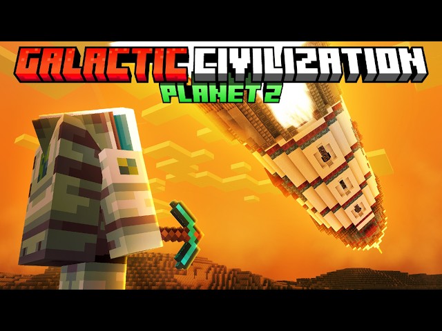 I Crash Landed on Minecraft's Deadliest Planet...