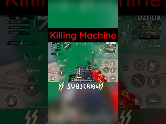 Pro Killing Machine in Battlegrounds Mobile India #Shorts