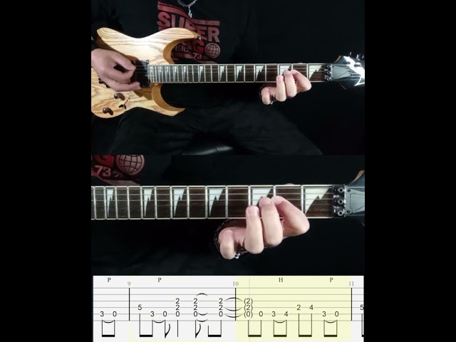 AC/DC - Riff Raff (Riff) - Guitar lesson with TAB - Tutorial - Cover