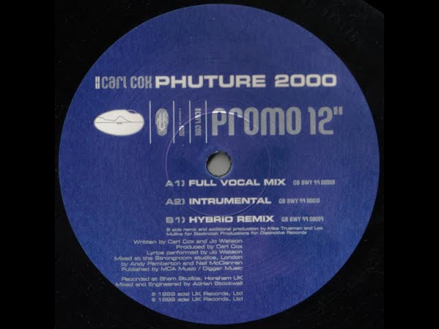 Carl Cox - Phuture 2000 (Hybrid Remix) (1999)