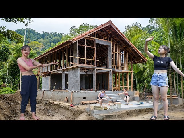 60 Days: The girl engineer restores and builds an old dilapidated house into a new one - LTtivi