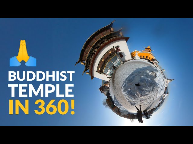 Visit A Buddhist Monastery in East Asia | 360 Video