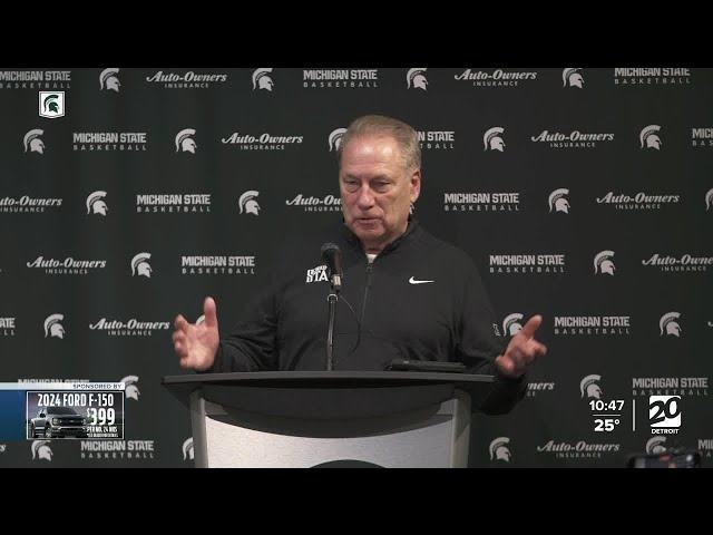 Tom Izzo humbled to meet Bob Knight's Big Ten wins record