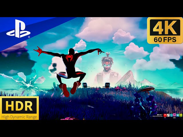 FORTNITE MILES MORALES GAMEPLAY PS5 4K HDR (NO COMMENTARY)