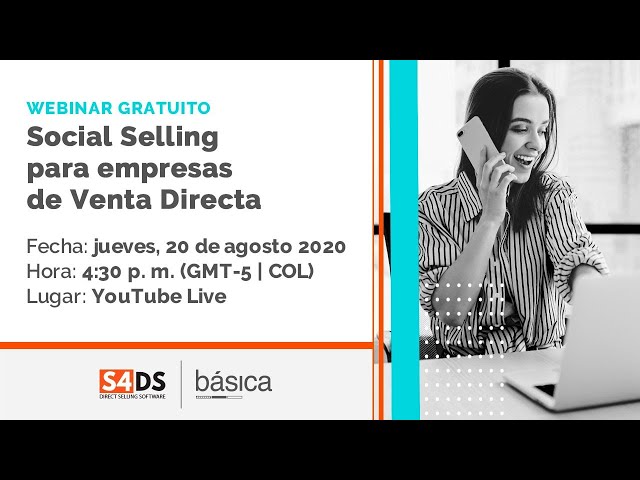 Webinar Social Selling para empresas de Venta Directa