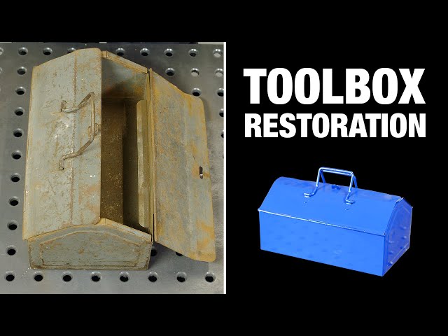 Rusty Toolbox Restoration (60 years old) by Norton