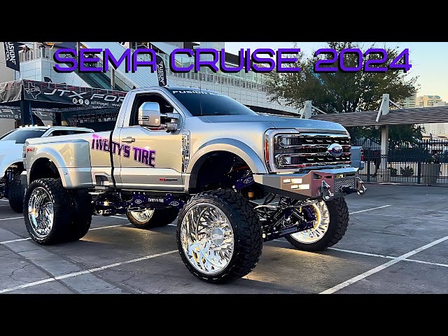 SEMA After Hours 2024: Epic Custom Car/Truck Cruise Event Highlights!