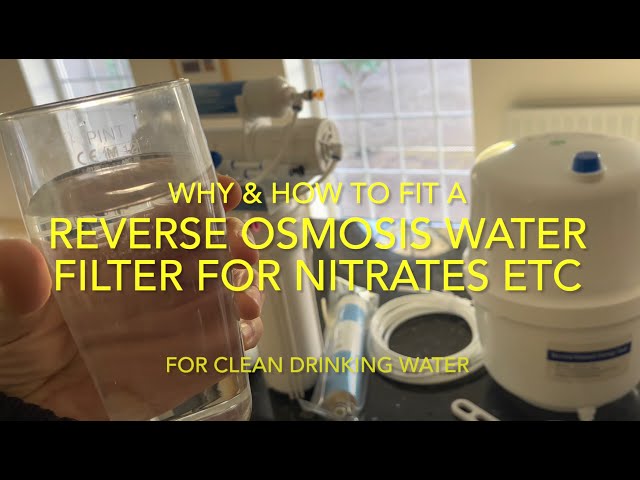 Water Filter to remove everything bad and soften it (remove minerals) - Install a Rev-Osmosis Filter