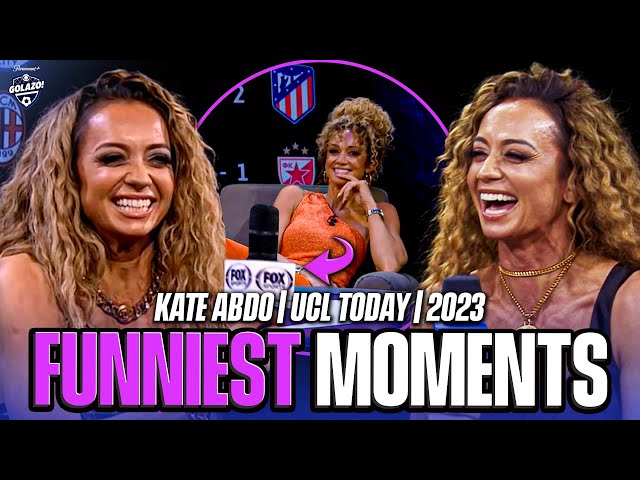 Kate Abdo's funniest moments of 2023 😍 | UCL Today | CBS Sports Golazo