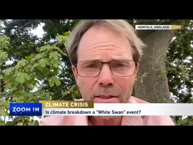 Is climate breakdown a 'White Swan' event? | CGTN | Rupert Read