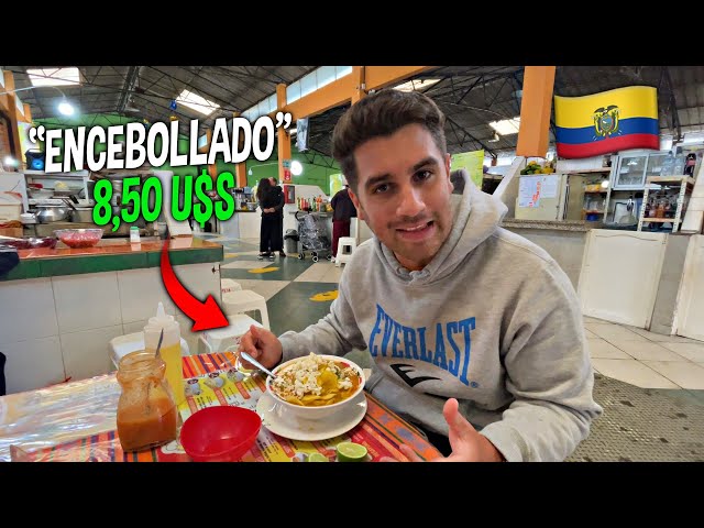 Argentino prueba COMIDA ECUATORIANA 🇪🇨 ... | Ecuador #5