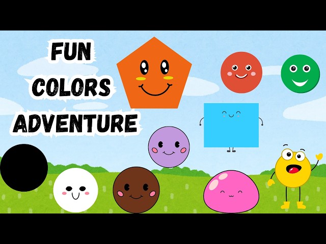 Learn Colors for Kids!   Fun Educational Video for Toddlers & Preschoolers