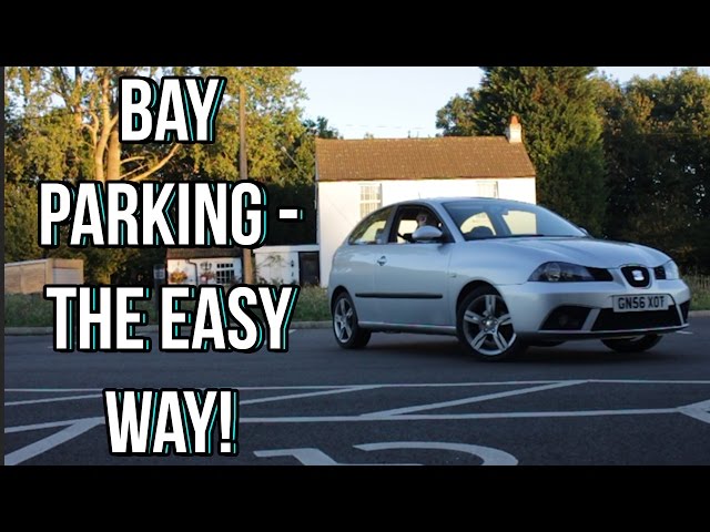 Bay Parking - The Easy Way! Driving Test Tips (Parking Between Two Cars) UK Driving Test Manoeuvre