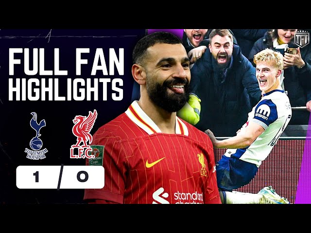 Liverpool ROBBED? Bergvall DAGGER! Tottenham 1-0 Liverpool Carabao Cup Highlights