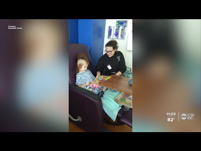 4-year-old Pasco County girl battles medulloblastoma