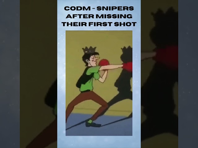 Pov - Codm sniper #codm #gamingshorts #memes