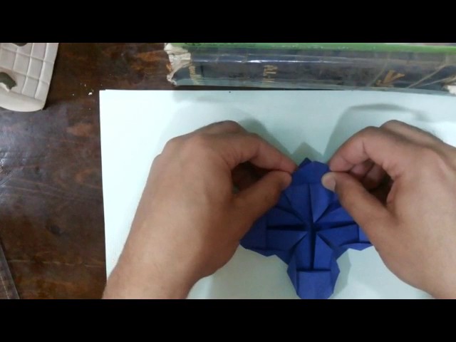 how to make fantastic origami flower step by step