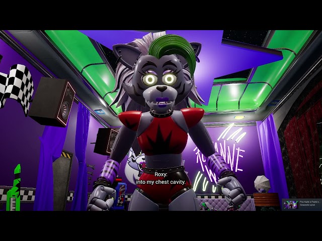 Roxys Fnaf Security Breach #fnafsb #roxy #freddy #chica #monty #shorts 4th Yr anniversary on YT