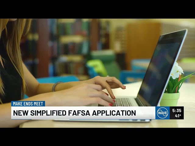 The FAFSA Simplification ACT is actually not only simple but working