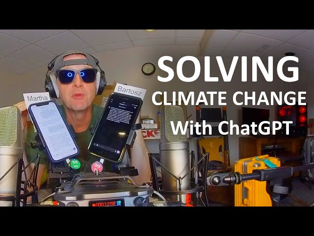 Securing Our Future - Martha & Bartosz Solve Global Warming | ChatGPT | VR180