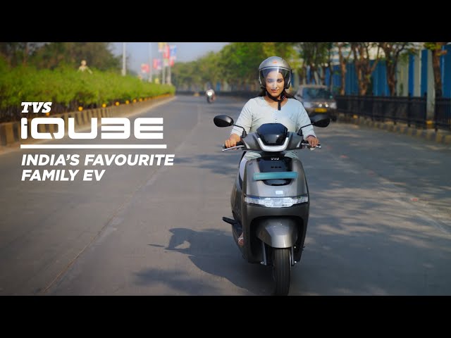 #MadetheSwitch to India’s Favourite Family EV | TVS iQube