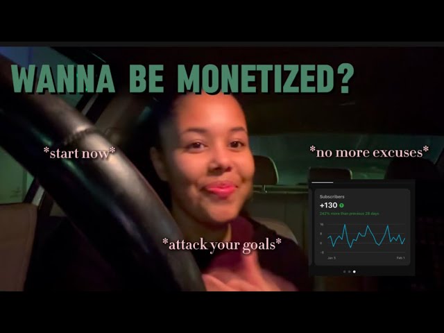 Small YouTubers are being monetized in 30 days | Stop making excuses & start achieving your goals