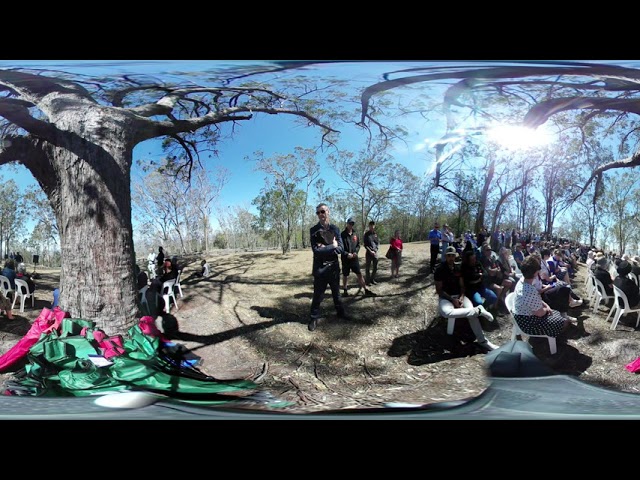 2019 One Tree Hill Commemoration (360 Video) Joshua Waters Speech