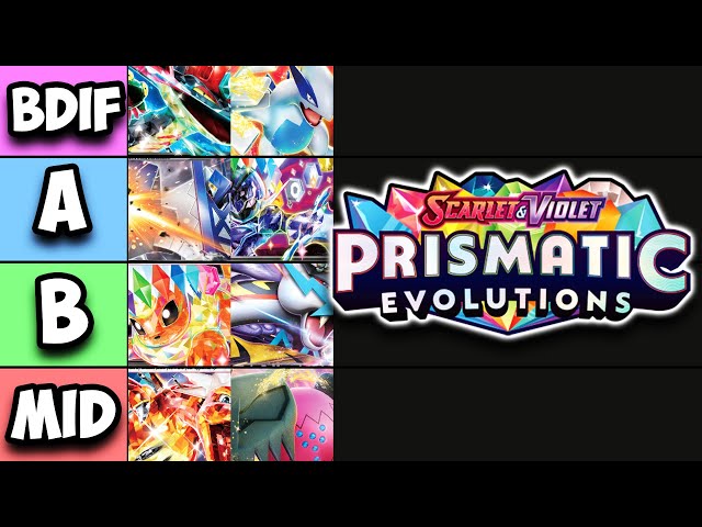 Prismatic Evolutions Meta Tier List!