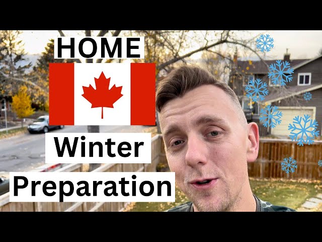 How to Winter-Proof Your House and Save Money in Canada!