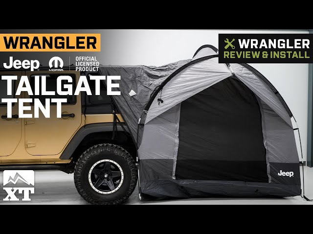 Jeep Wrangler Officially Licensed Jeep Tailgate Tent Review & Install